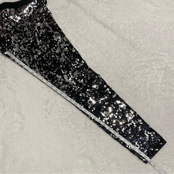 Express Sequence Leggings Size Medium - Picture 7 of 7